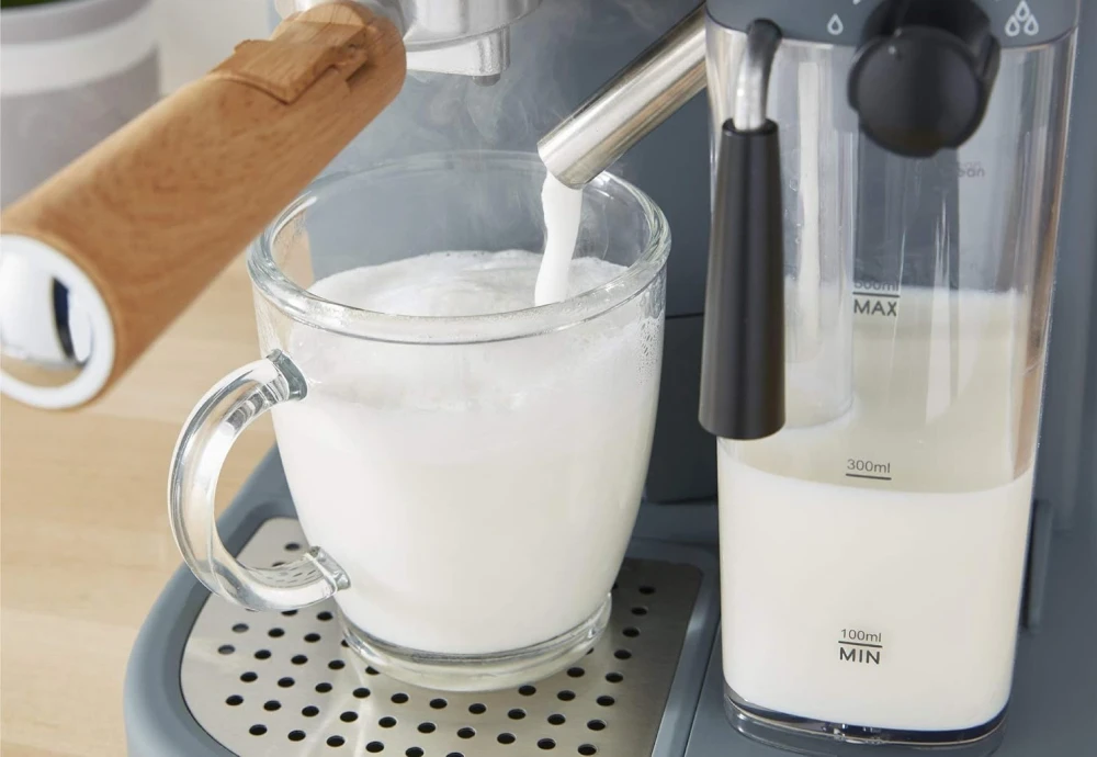 espresso machine with coffee grinder