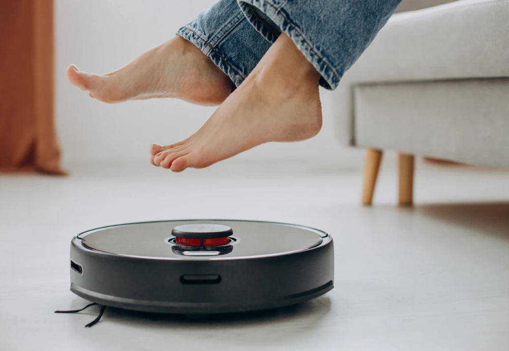 robot vacuum pet hair self cleaning