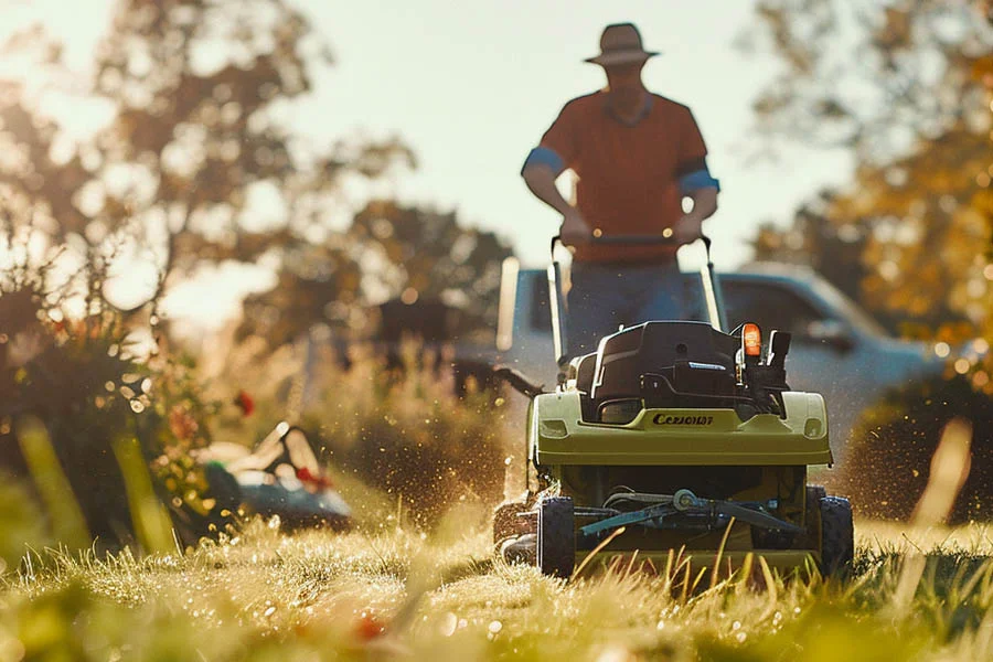 lithium battery mower